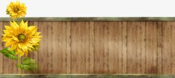 木质花园花园木质篱笆高清图片