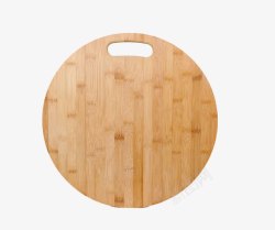 柠檬片圆形案板木质砧板高清图片