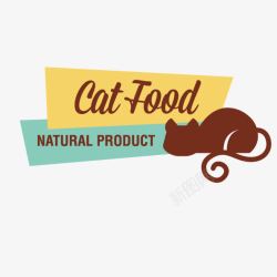 宠物食品包装猫咪食品透明矢量图高清图片