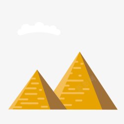 海报设计金字塔世界旅游海报金字塔矢量图高清图片