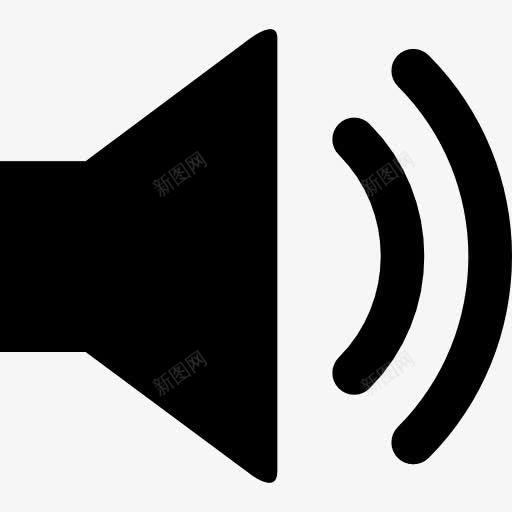 把音量图标png_新图网 https://ixintu.com 增加控制 声音提高 扬声器 音乐