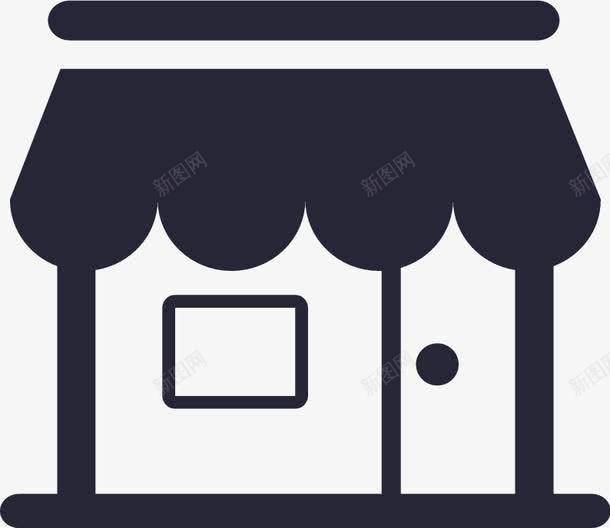 店铺介绍icon矢量图图标eps_新图网 https://ixintu.com 店铺介绍ico 百货店logo 矢量图