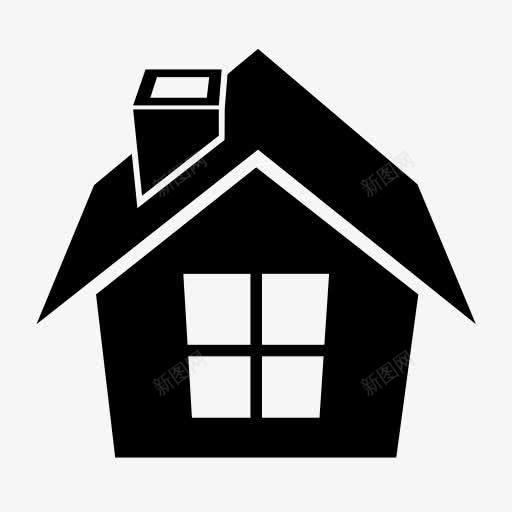 带烟囱的小房子图标png_新图网 https://ixintu.com home 主页 房子 房屋 首页