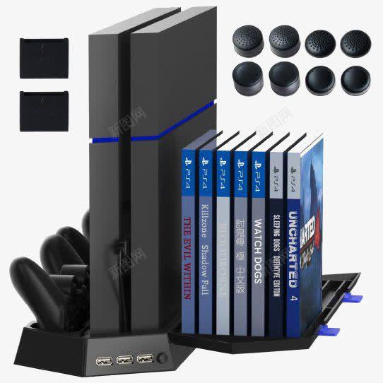 索尼游戏机png免抠素材_新图网 https://ixintu.com PS4 SONY 实体盘 游戏盘 索尼游戏机