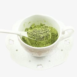 绿茶粉PNG百钻抹茶粉高清图片
