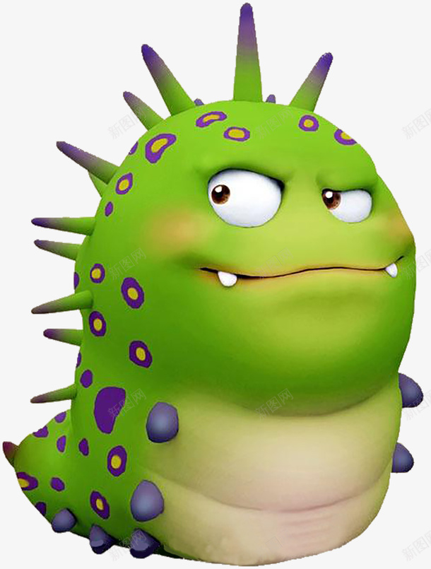 卡通寄生虫png免抠素材_新图网 https://ixintu.com 卡通的 可怕的 寄生虫 手绘的 病毒 矢量的 立体 细菌