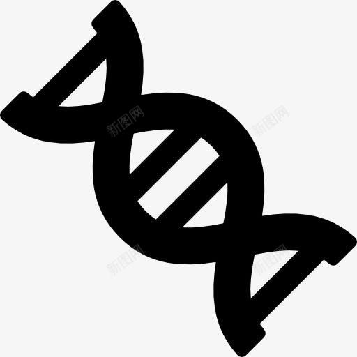 DNA链图标png_新图网 https://ixintu.com 教育 生物学 科学 遗传学研究