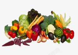 蔬菜堆围蔬菜堆萝卜番茄菜椒高清图片