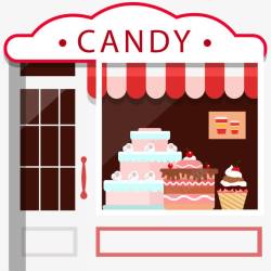 甜品区甜品店高清图片