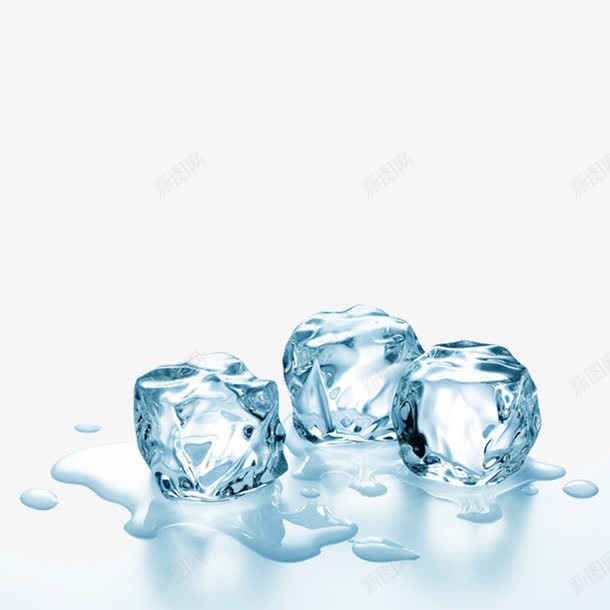 融化的冰png免抠素材_新图网 https://ixintu.com 冰 冰块 冰块杯水 冰水 融化的冰 透明冰块