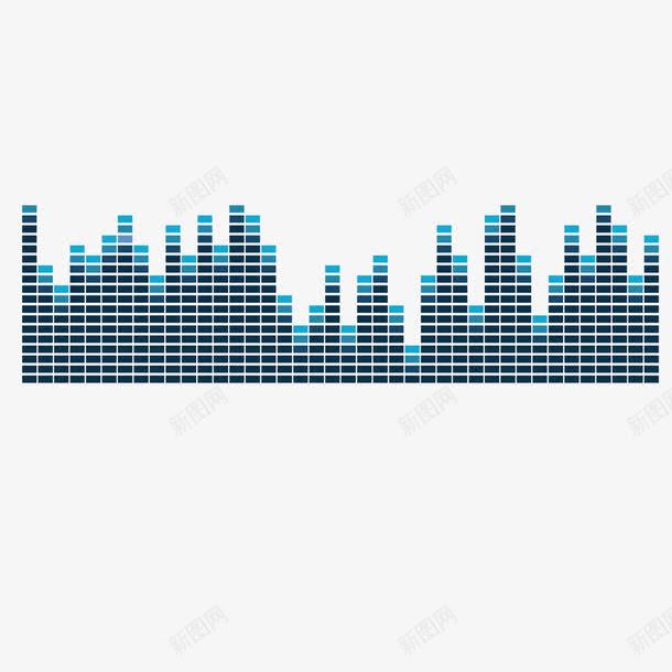 动感音乐png免抠素材_新图网 https://ixintu.com 动感 音乐 音乐声波