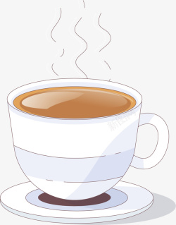 咖啡插图卡通热饮矢量图高清图片