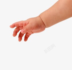 微胖的婴儿手指素材