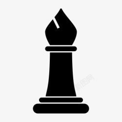国际象棋PNG图战斗主教将军国际象棋图游戏国际图标高清图片