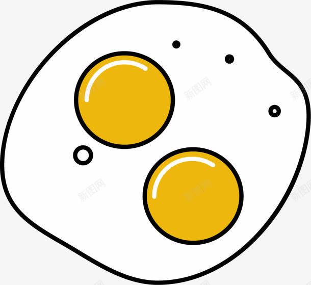 卡通荷包蛋图标png_新图网 https://ixintu.com 卡通 双黄蛋 双黄鸡蛋 煎蛋 荷包蛋 营养早餐 鸡蛋 鸡蛋logo