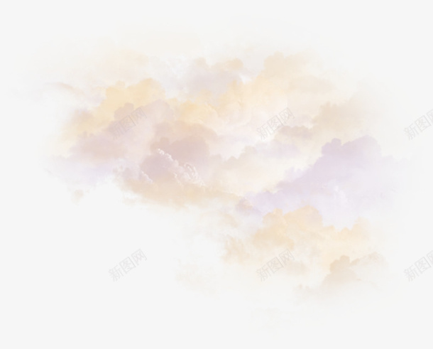 彩色的云png免抠素材_新图网 https://ixintu.com 云 云彩 云朵 彩色