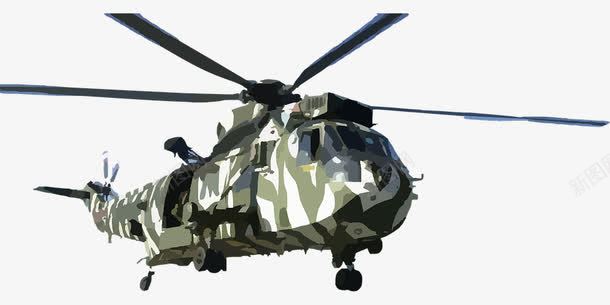 直升机png免抠素材_新图网 https://ixintu.com 直升机 空军 运输机