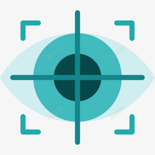 眼动跟踪图标png_新图网 https://ixintu.com 多媒体 技术 数码 电子 眼睛跟踪 虚拟现实