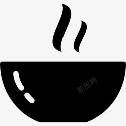 碗汤一碗热腾腾的图标高清图片