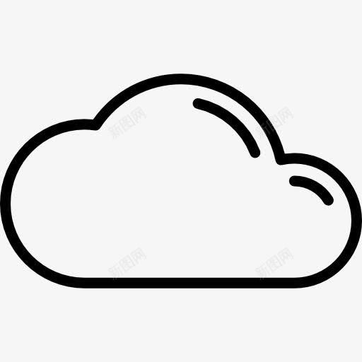 云图标png_新图网 https://ixintu.com 云 云存储 云计算 多云 天气 雨