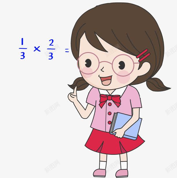 拿着书本的可爱女生png免抠素材_新图网 https://ixintu.com 书本 可爱的 女生 数学题 校服 漂亮的 解答