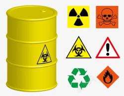 危险化学品分类危险品标志高清图片