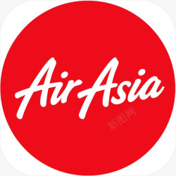 亚洲航空手机亚洲航空旅游应用图标高清图片