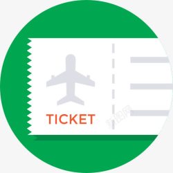 飞机票的通道飞机票图标高清图片
