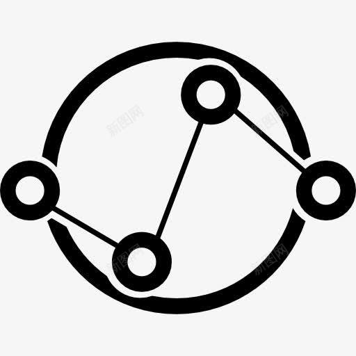 数据分析界面符号连接界图标png_新图网 https://ixintu.com 圆 数据分析 点 界面 线 象征