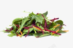 菠菜叶子混合蔬菜高清图片