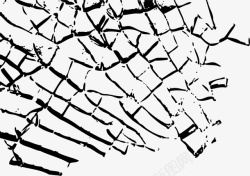 玻璃形状网状的水墨裂纹笔刷矢量图高清图片