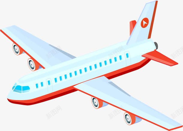 卡通飞机图案png免抠素材_新图网 https://ixintu.com 免抠PNG 出国 旅游 旅行 机票 航班 航空公司 起航 飞机 飞机动画