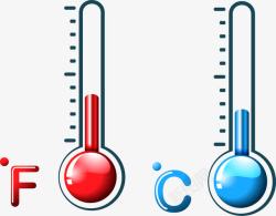 计量温度手绘温度计高清图片