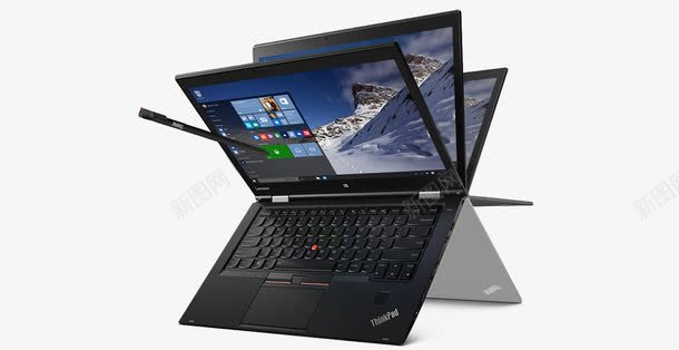 ThinkPadX1Yogapng免抠素材_新图网 https://ixintu.com ThinkPad X1 Yoga 产品实物 屏幕旋转笔记本 联想笔记本