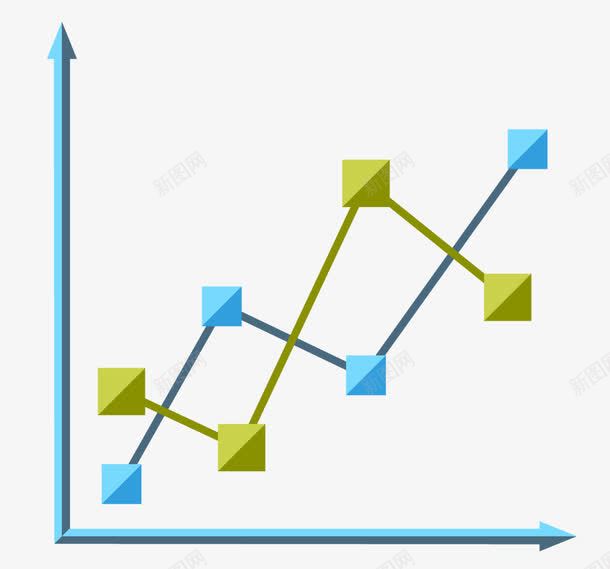点折线数据图png免抠素材_新图网 https://ixintu.com 坐标轴 折线数据 点数据 矢量素材