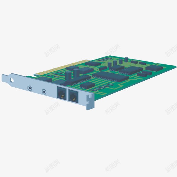 电脑主板矢量图ai免抠素材_新图网 https://ixintu.com 主板 智能芯片 电脑 矢量图