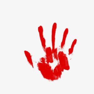 红色手印手绘手印png免抠素材_新图网 https://ixintu.com 手印 手绘 红色