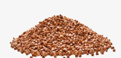 杂粮谷物苦荞麦粮食堆素材