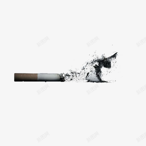 死亡香烟png免抠素材_新图网 https://ixintu.com 模仿 死亡 烟灰 白色 香烟