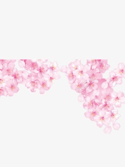 好看的樱花梦幻手绘樱花高清图片