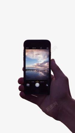 手机海手机镜头里的海面高清图片