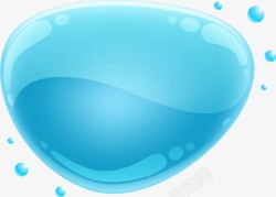 水泵向量图水晶气泡元素高清图片