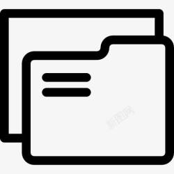 磁带存档文件文件夹图标高清图片