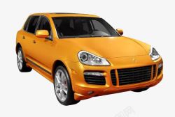 橙色的汽车2009年橙色保时捷高清图片