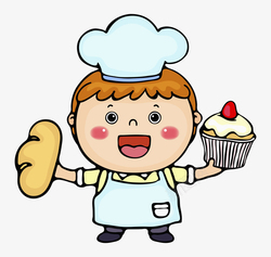 糕点师PNG可爱糕点师高清图片