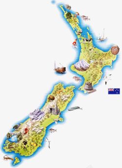 澳洲新西兰新西兰地理高清图片