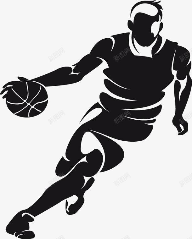 篮球运动员人物png免抠素材_新图网 https://ixintu.com 人物剪影 体育运动 比赛 篮球 篮球运动员