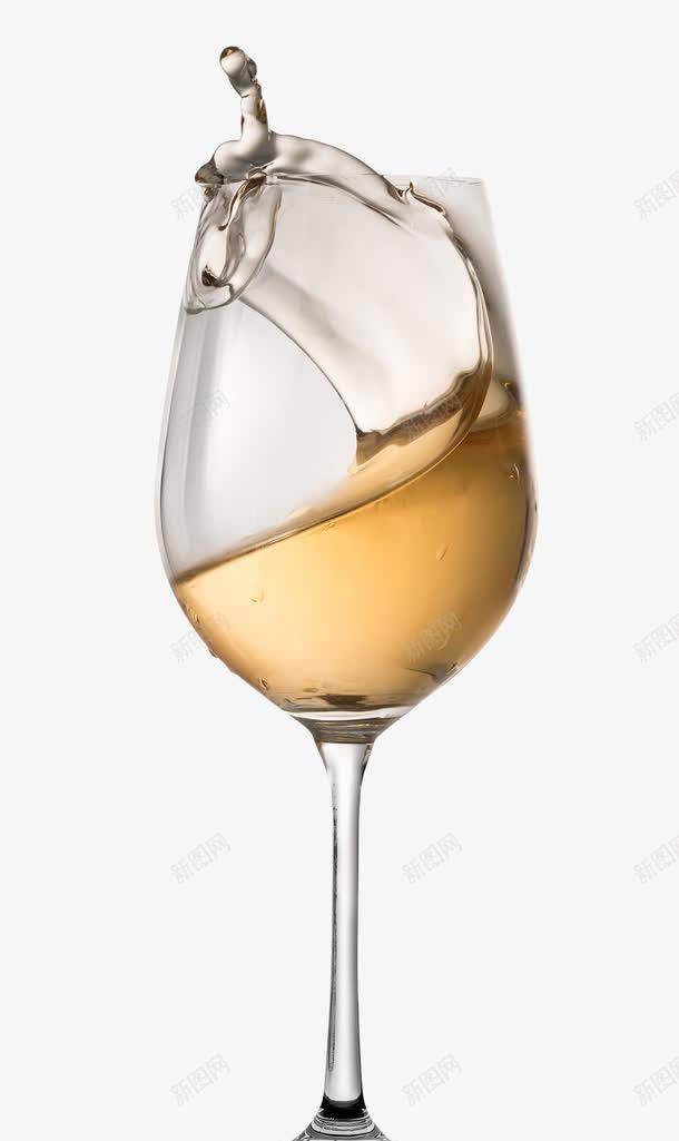 白葡萄酒png免抠素材_新图网 https://ixintu.com 实物 杯子 溅 白葡萄酒 葡萄酒 酒肉 饮料 香槟 高脚杯