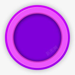 紫色圆盘紫色卡通颜色活动圆盘效果高清图片