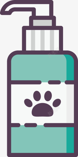 宠物狗用品卡通宠物洗护用品高清图片